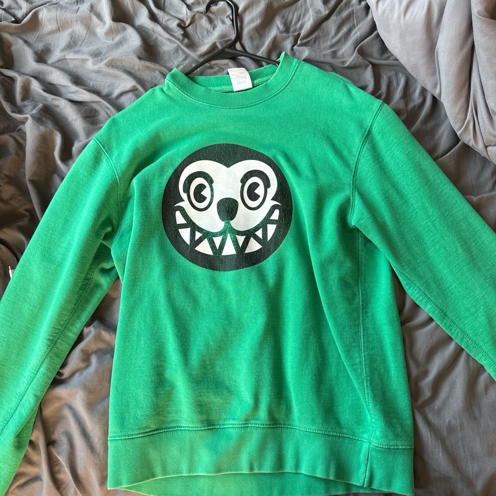 Icecream Green Sweatshirt with Graphic